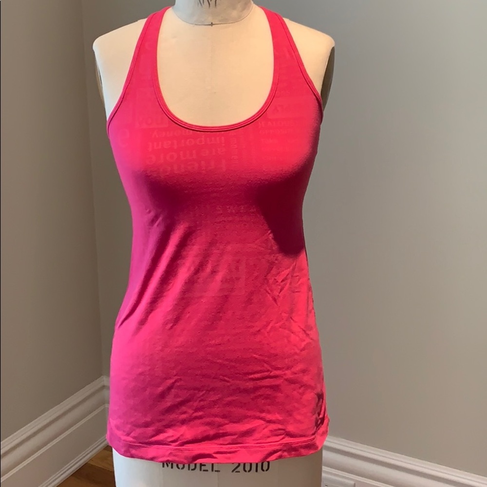 Lululemon Cool Racerback printed  tank